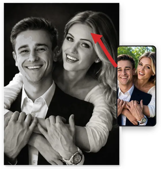 Ikonisk Portræt Samling af Pictumi Studio